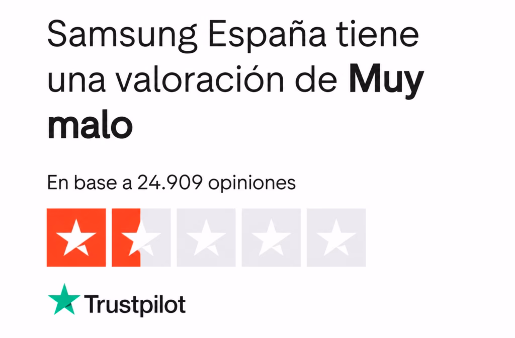 Opiniones reales de Samsung España