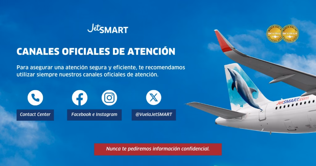 Teléfono JetSMART Chile y Canales Oficiales de Atención al Cliente