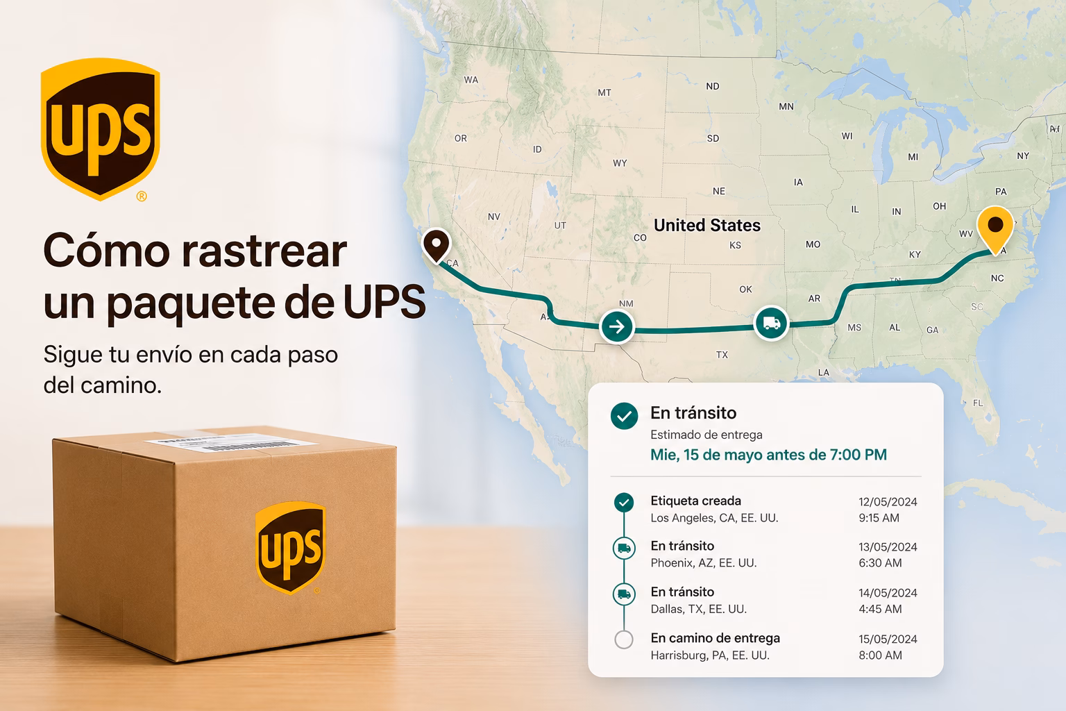 Cómo Rastrear un Paquete de UPS en Español Guia 2026