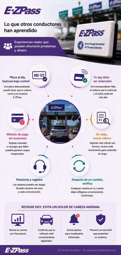 Experiencias Reales: Consejos de la Comunidad sobre E-ZPass