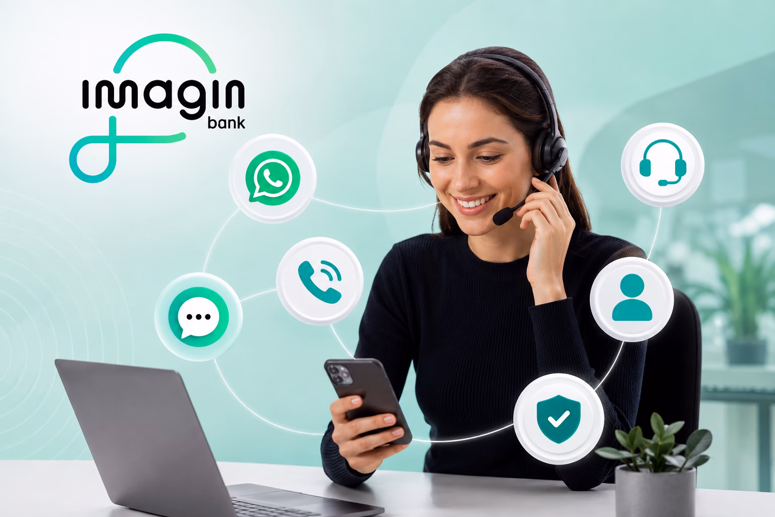 imagin Bank Teléfono Atención al Cliente, WhatsApp, Horarios, Chat, Reclamaciones y Soporte