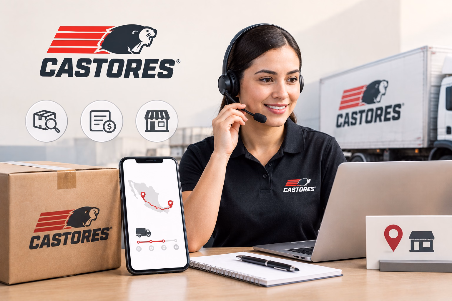 Castores Atención al Cliente, Rastreo de Paquetes, Cotizaciones y Sucursales en México