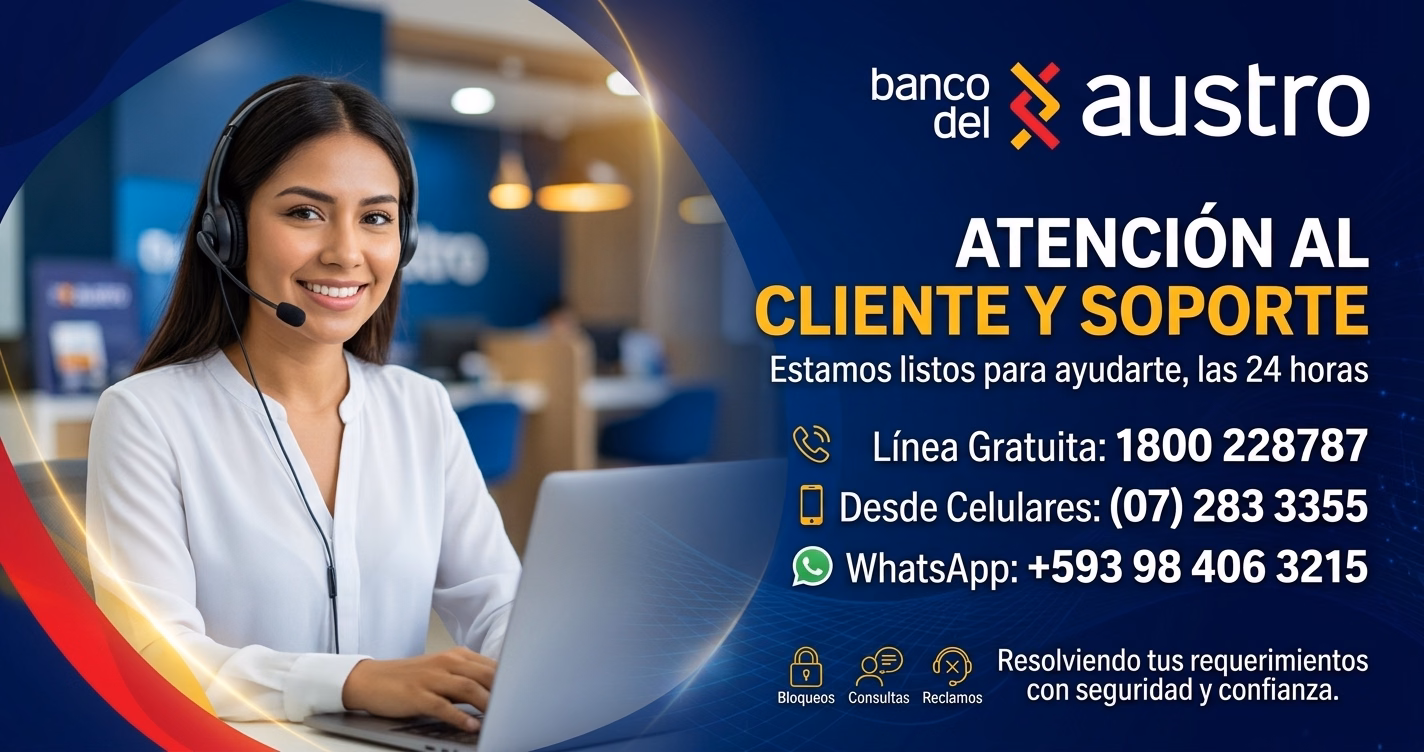 Banco del austro atención al cliente